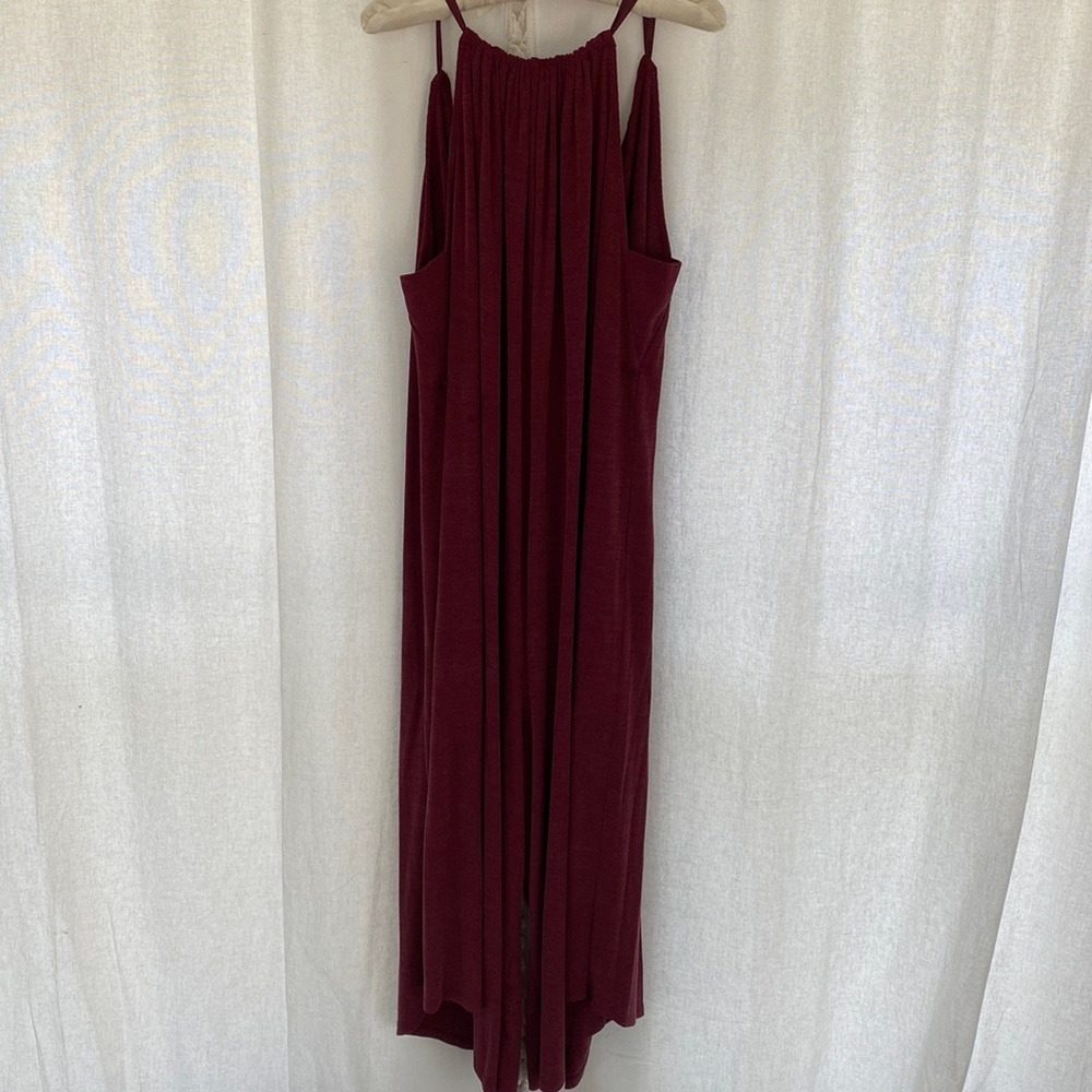 anthropologie flowy jumpsuit